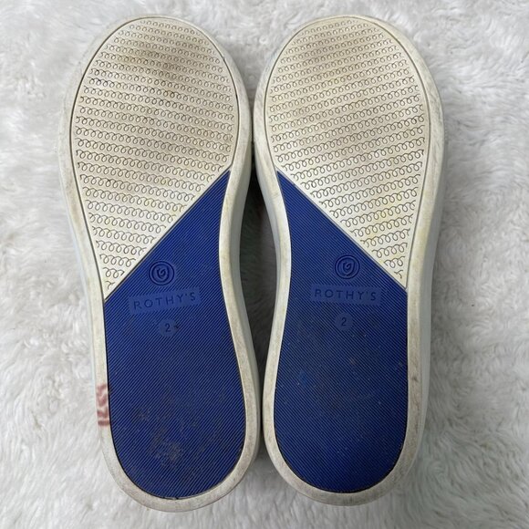 Rothy’s Kids Dark Green Monkey Banana Slip On Sneaker Shoes Size 2 - Picture 7 of 14